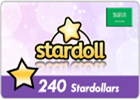 ستار دول - 30 ريال سعودي - 240 Stardollars