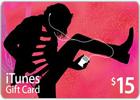 iTunes $15