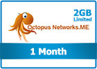 Octopus Networks Mobile Internet VPN - One Month Subscription Limited to 2GB