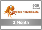Octopus Networks Mobile Internet VPN - 3 Months Subscription Limited to 6 GB