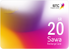 Sawa Recharge Card SR 20