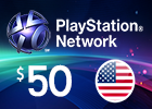 PlayStation Network - $50 PSN Card (United States Store)