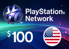 PlayStation Network - $100 PSN Card (United States Store)