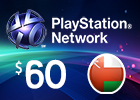 PlayStation Network - $60 PSN Card (Omani Store)
