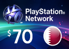 PlayStation Network - $70 PSN Card (Qatar Store)