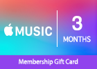 Apple Music - 3 Months Membership Gift Card