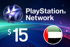 PlayStation Network - $15 PSN Card (UAE Store).