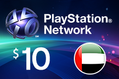 PlayStation Network - $10 PSN Card (UAE Store).