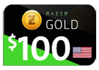 Razer Gold - $100 (US Store)