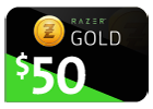 Razer Gold - $50 (Global)