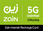 Zain 5G Unlimited - 3 Months