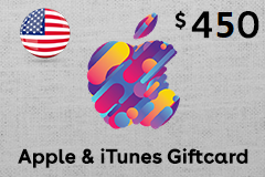 Apple & iTunes Giftcard $450 (US Store)