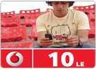 Vodafone credit- LE 10 card