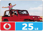 Vodafone credit- LE 25 card