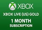 Xbox Live Gold 1 Month Subscription (US Store Works in USA Only)