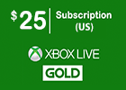 Xbox Live $25 Gift Card (US Store Works in USA Only)
