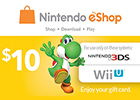 Nintendo eShop $10 Card (US Store)