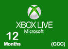 Microsoft Xbox Live -- 12 Month (GCC Store Works in GCC Only)