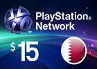 PlayStation Network - $15 PSN Card (Qatar Store)