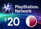 PlayStation Network - $20 PSN Card (Qatar Store)