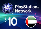 PlayStation Network - $10 PSN Card (UAE Store)