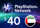 PlayStation Network - $40 PSN Card (UAE Store)