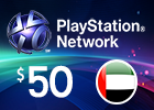 PlayStation Network - $50 PSN Card (UAE Store)