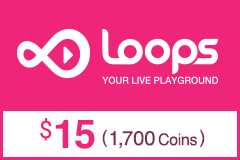 Loops $15 - 1700 Coins
