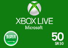 Microsoft Xbox Live -- SAR50 (Saudi Store Works in KSA Only)
