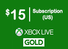 Xbox Live $15 Gift Card  (US Store Works in USA Only)