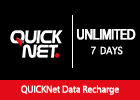 QUICKNet - Unlimited for 7 days.