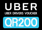 Uber Driver Voucher QR 200
