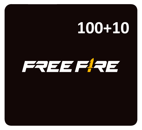 بطاقة فري فاير 100 + Bonus 10 ماسه