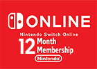 Nintendo Switch Online 12 Months Membership