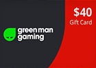 Green Man Gaming GiftCard $40