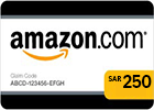 Amazon (KSA) Gift Card - SAR 250