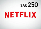 Netflix KSA - SAR250 - (KSA Store)