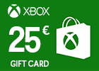 Xbox Live EUR25 Gift Card (EU Store Works in Europe Only)