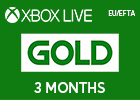 Xbox Live Gold 3 Months Subscription (EU Store Works in Europe Only)