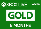 Xbox Live Gold 6 Months Subscription (EU Store Works in Europe Only)
