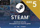 Steam Wallet Card - KWD 5