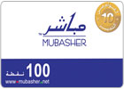 Mubasher Recharge Card 100 Points - Saudi Arabia