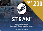 Steam Wallet Card - QAR 200