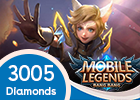 Mobile Legends Card 3005 Diamonds