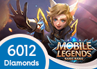 Mobile Legends Card 6012 Diamonds