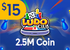 Ludo Club $15 - 2.5M Coin