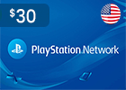 PlayStation Network - $30 PSN Card (United States Store)