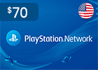 PlayStation Network - $70 PSN Card (United States Store)