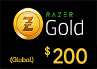 Razer Gold - $200 (Global)