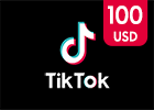 بطاقة تيك توك 100 دولار (المتجر السعودي)-متوفره في Android فقط
